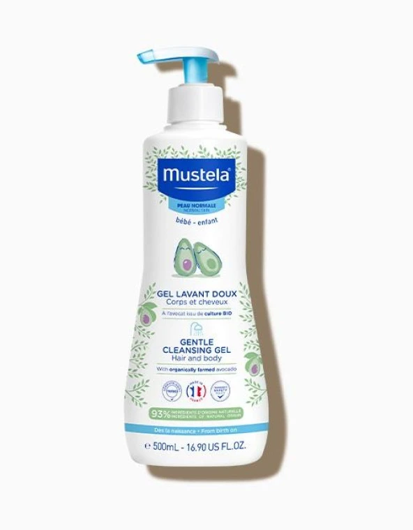 Mustela Gentle Cleansing Gel Yenidoğan Şampuan 500 ml