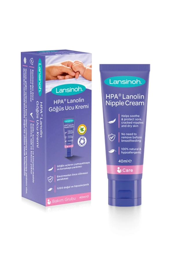 Lansinoh HPA Lanolin Göğüs Ucu Kremi 40 ml