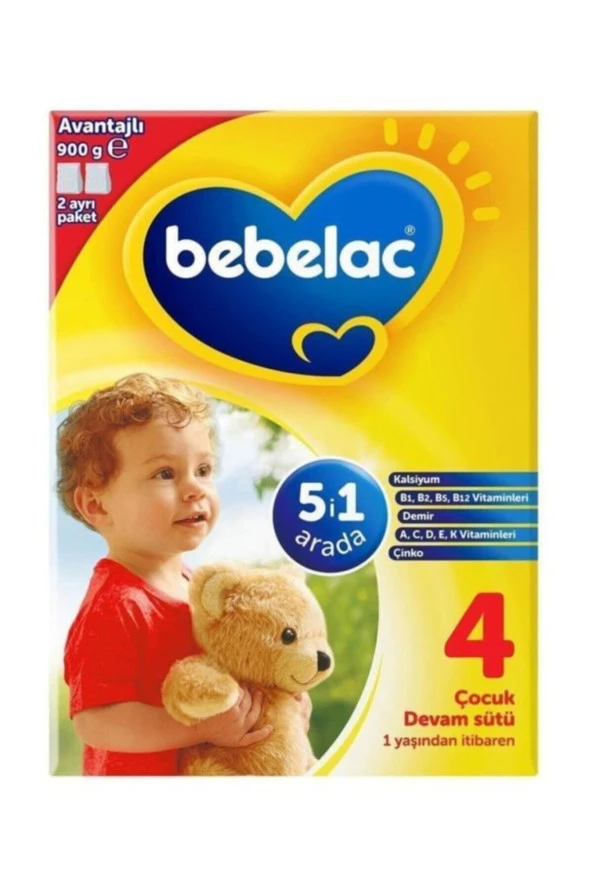 Bebelac 4 Bebek Devam Sütü 800 gr