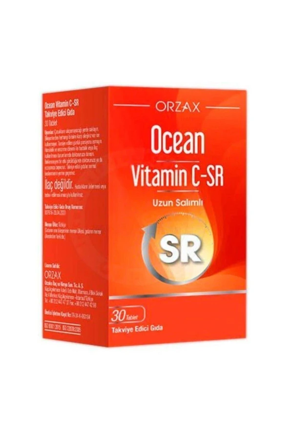 Ocean Vitamin C-SR 500 Mg 30 Tablet