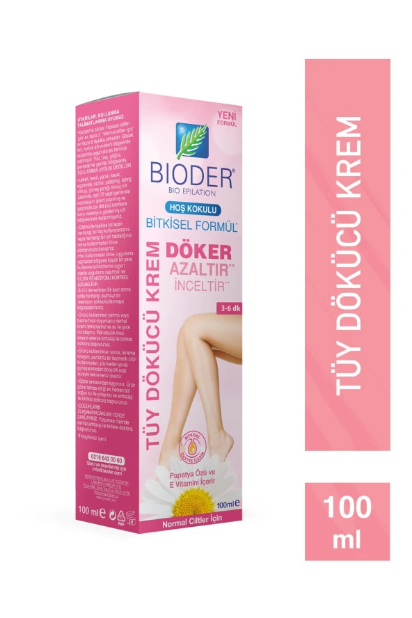 Bioder Tüy Dökücü Krem Normal Cilt 100 ml ürün görseli