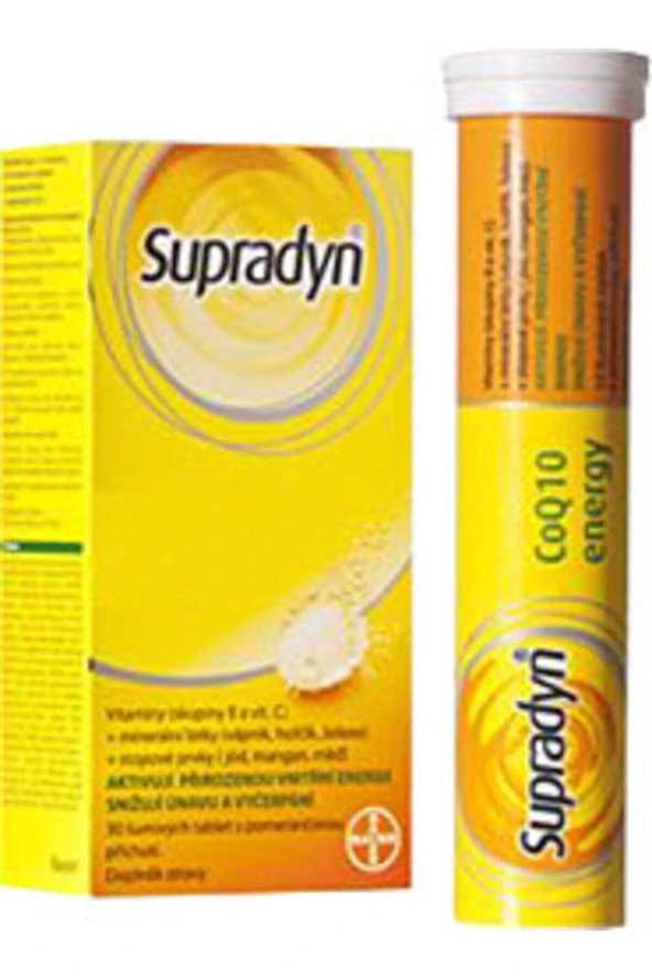 Supradyn All Day 30 Efervesan Tablet SKt:31/09/2025