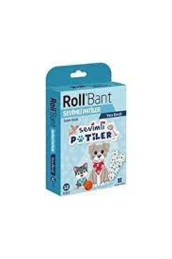Roll Bant Sevimli Patiler 12 li