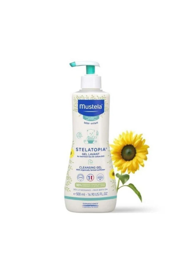 Mustela Stelatopia Cleansing Gel 500 ml