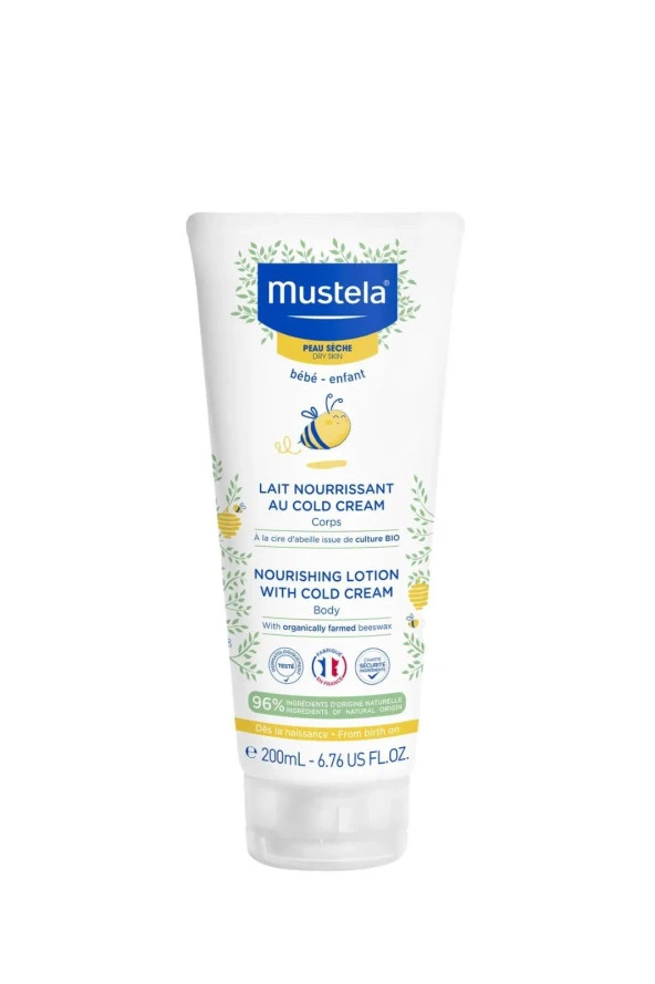 Mustela Cold Cream Koruyucu Vücut Kremi 200 ml