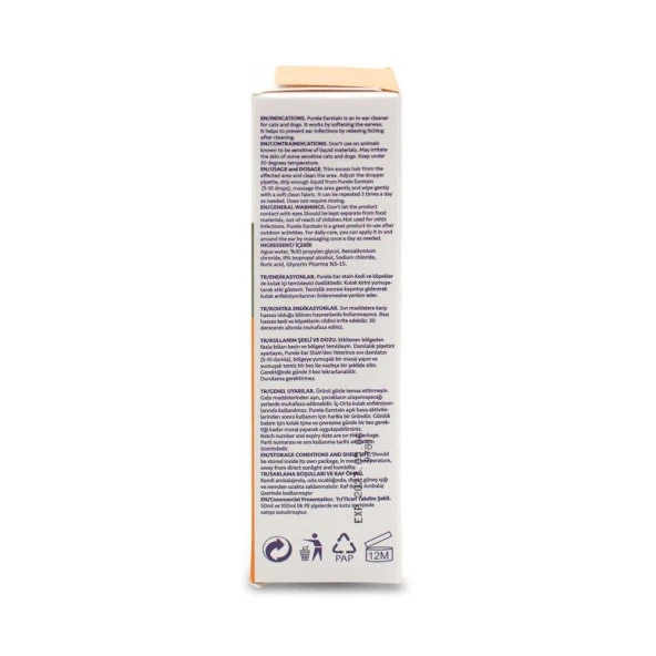 Purele Ear Stain Kulak Temizleme Spreyi 50ml - 4