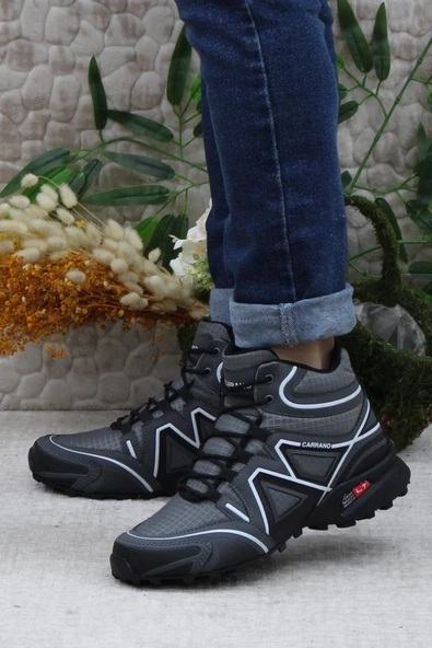 Fort 32812 Füme Rahat Esnek Trekking Outdoor Erkek Bot - Resim 3