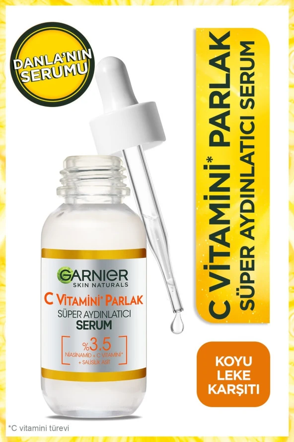 Garnier Skin Naturals C Vitamini Parlak Süper Aydınlatıcı Serum 30 ml