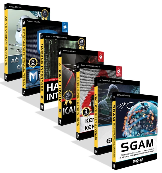 KODLAB YAYIN SİBER GÜVENLİK EĞİTİM SETİ 2