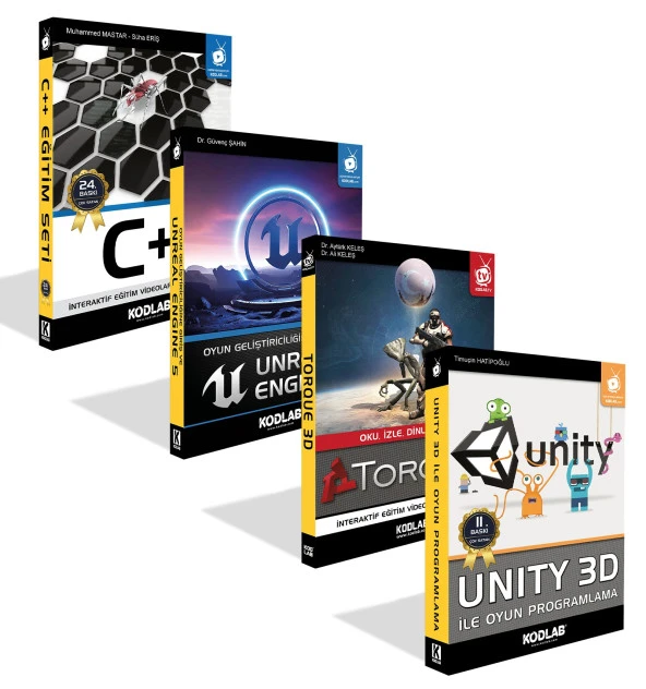 KODLAB YAYIN OYUN PROGRAMLAMA UZMANLIĞI SETİ ürün görseli 1