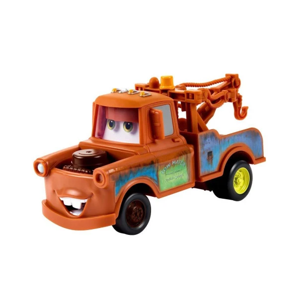 Disney Pixar Cars Hareketli Dostlar Mater HPH65 HRH72, 3+ Yaş Üzeri Çocuklar İçin Oyuncak Araç