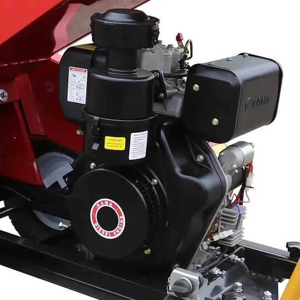 Gardenpro MC100D Profesyonel Dizel Dal Öğütme Makinası 15 Hp - 3