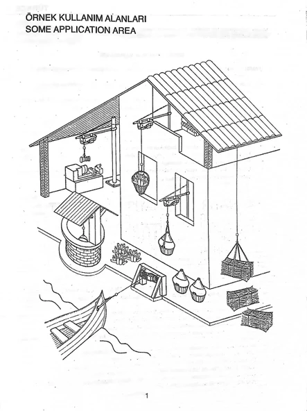 STR-201-PA1200 ELEKTRİKLİ VİNÇ 600/1200 KG BAKIR SARGI - 2