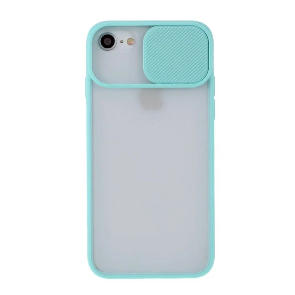 iPhone 8 Kamera Lens Koruma Kapaklı Telefon Kılıfı - Resim 2