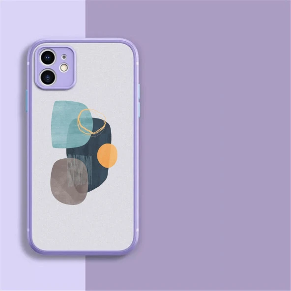 iPhone 11 Kamera Korumalı Penguen ve Ayıcık Desenli Telefon Kılıfı - Resim 3