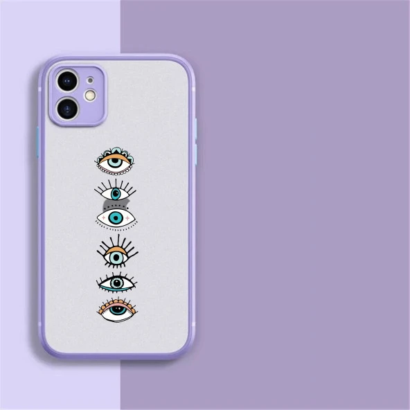 iPhone 11 Kamera Korumalı Penguen ve Ayıcık Desenli Telefon Kılıfı - Resim 10