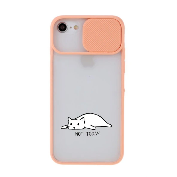 iPhone 7 Not Today Kamera Korumalı Telefon Kılıfı - Resim 7