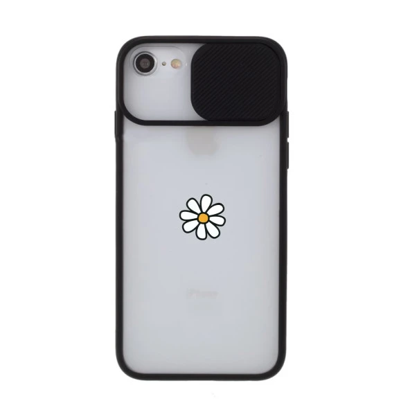 iPhone 6 Papatya Desenli Kamera Korumalı Telefon Kılıfı - Resim 7