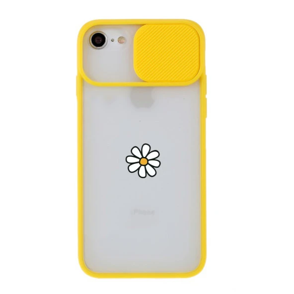 iPhone 6 Papatya Desenli Kamera Korumalı Telefon Kılıfı ürün görseli