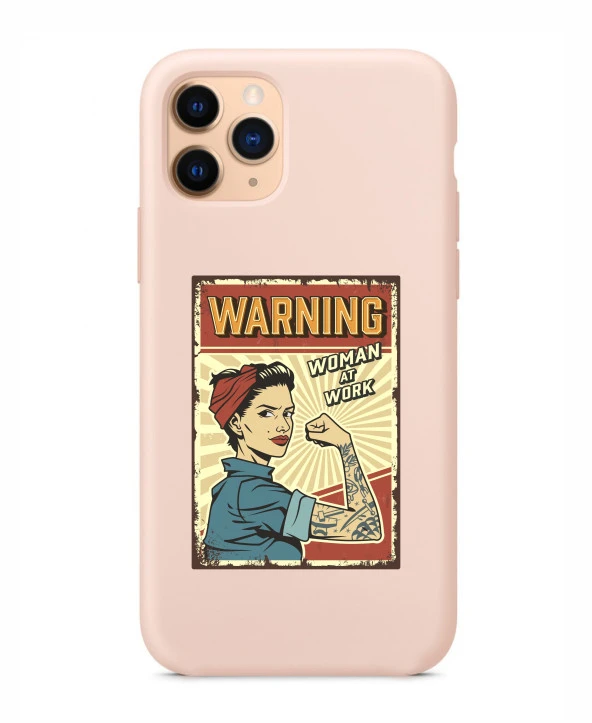 iPhone 11 Pro Max Women At Work Şeffaf Kılıf ürün görseli