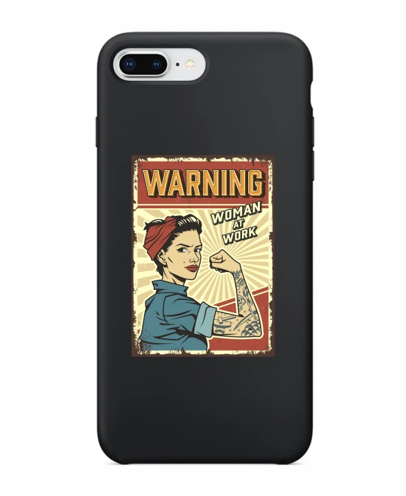 iPhone 7 Plus Women At Work Şeffaf Kılıf ürün görseli