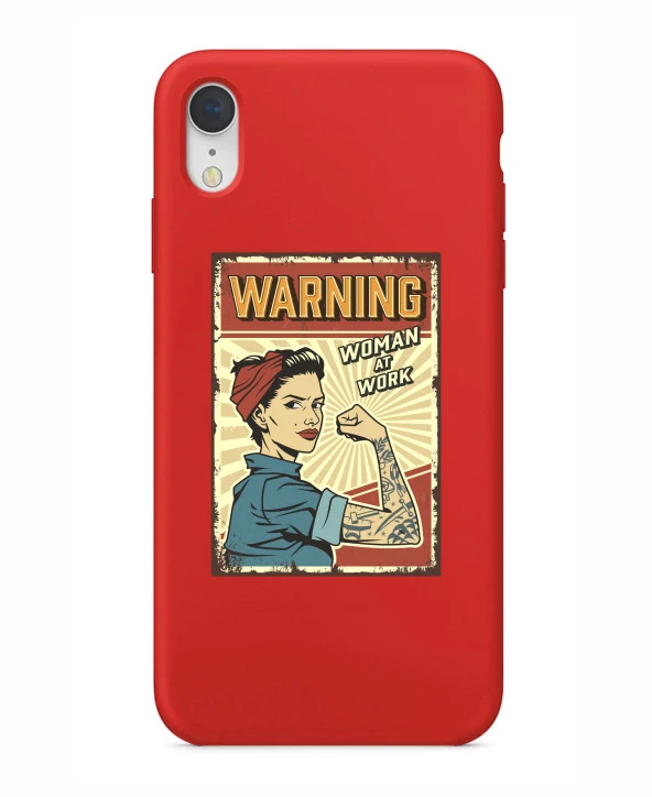 iPhone XR Women At Work Şeffaf Kılıf ürün görseli