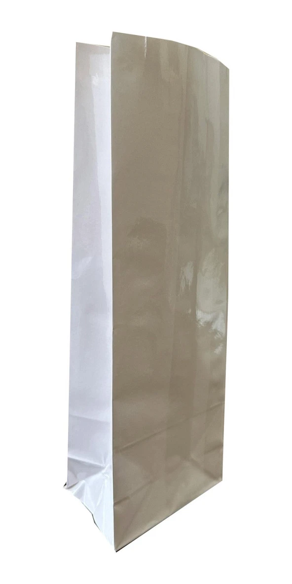 Laminelli Kraft Beyaz Kese Kağıdı - Küçük Boy - 10 x 30 Cm. - 0.5 Kg. - 20 Ad - Paket - Resim 3