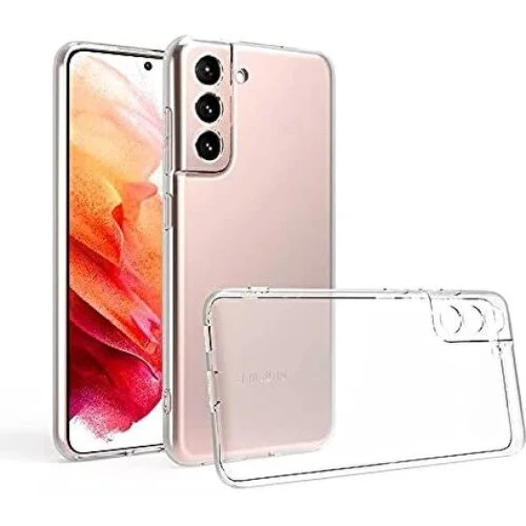 Samsung Galaxy S21 Plus Kamera Korumalı Şeffaf Yumuşak Silikon ürün görseli 1
