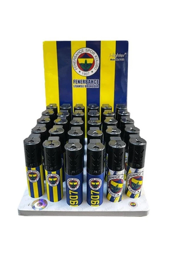 I - Lighter Turbo Fenerbahçe Baskılı Lisanslı Çakmak 30 Adet