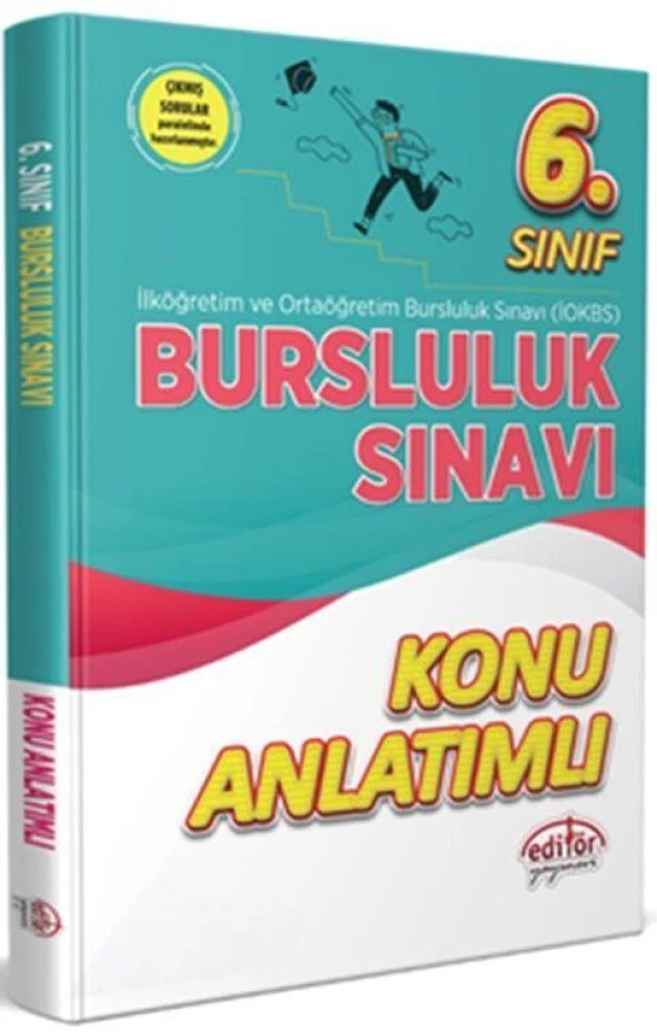 6. Sınıf Bursluluk Sınavı Konu Anlatımlı Editör Yayınları