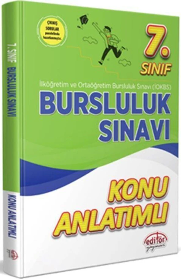 7. Sınıf Bursluluk Sınavı Konu Anlatımlı Editör Yayınları - 1