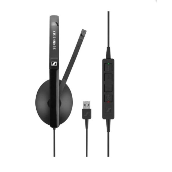 EPOS Sennheiser SC 160 USB CTRL Duo UC Kulak Üstü Kulaklık - 2