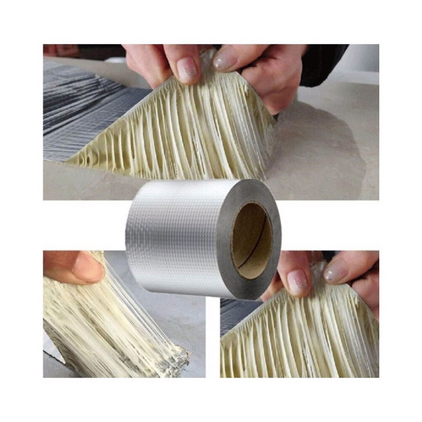 Süper Güçlü Su Sızdırmaz Çamur Bant Tamir Çatlak Bandı 12 Adet - 5