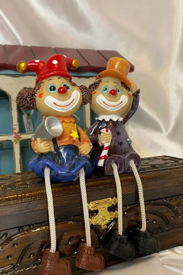 ip bacaklı biblo love you palyaço ürün görseli