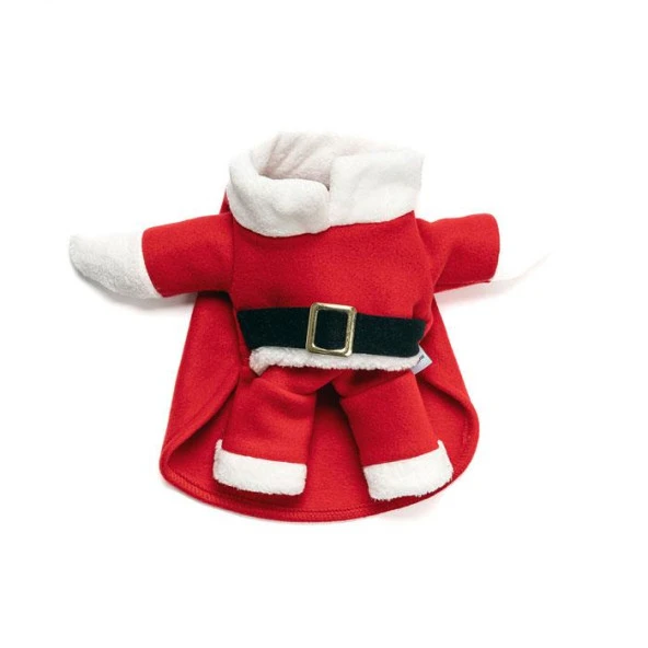 Noel Baba Kostüm Büyük Irk Köpeklere Uygun Polar Göğüs68-75cm Sırt65cm 4XLarge - 3