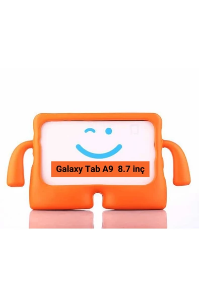 Galaxy Tab A9 8.7 inç Uyumlu Fuchsia iBuy Standlı Çocuk Tablet Kılıfı - Resim 5