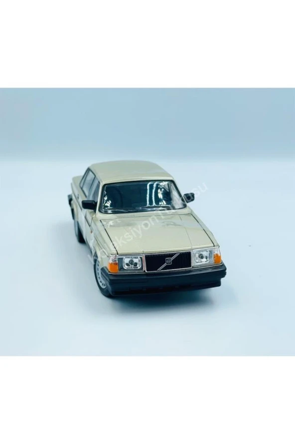 Welly 1/24 Volvo 240 Gl Model Araba Bronz - Resim 2