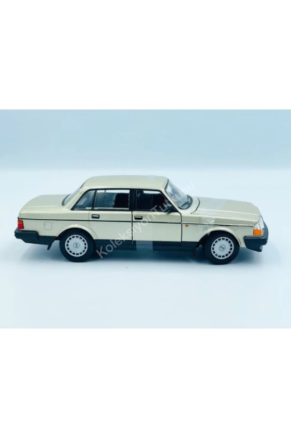 Welly 1/24 Volvo 240 Gl Model Araba Bronz - Resim 3