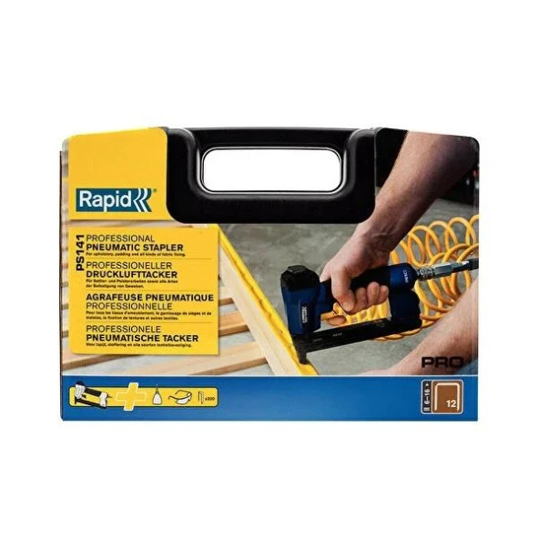 Rapid Ps141 Havalı Zımba Çakma Makinesi 6-16Mm - 3