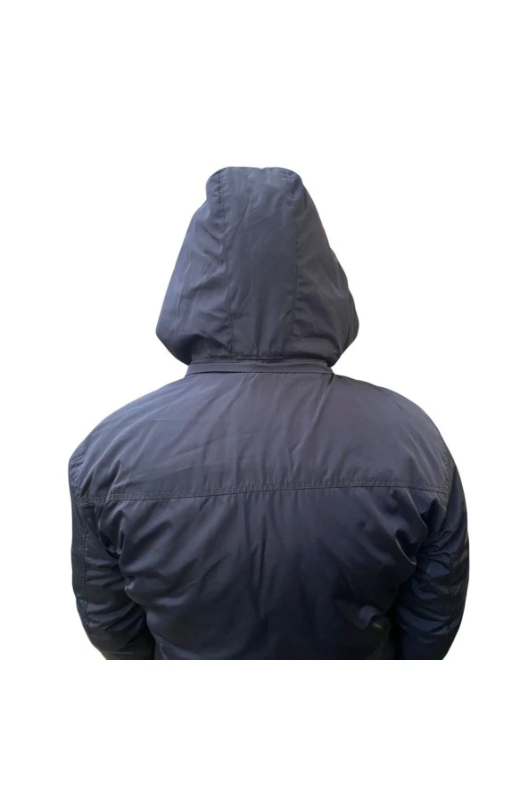 PREİUM ÇİFT TARAFLI SU GEÇİRMEZ BÜYÜK BEDEN MONT - Resim 2