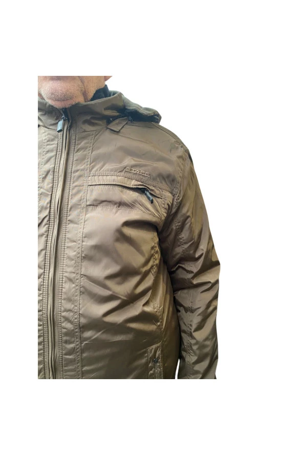 PREİUM ÇİFT TARAFLI SU GEÇİRMEZ BÜYÜK BEDEN MONT - Resim 8