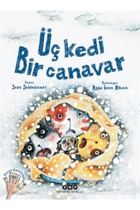 Üç Kedi Bir Canavar Ciltli Sara