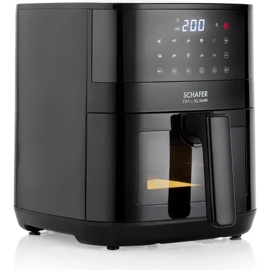 Schafer XL Look Dijital Airfryer/Sıcak Hava Fritözü - Resim 4