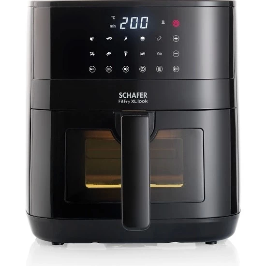 Schafer XL Look Dijital Airfryer/Sıcak Hava Fritözü - Resim 3