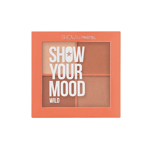 Pastel Show Your Mood Wild 4 lü Allık Paleti 441 no