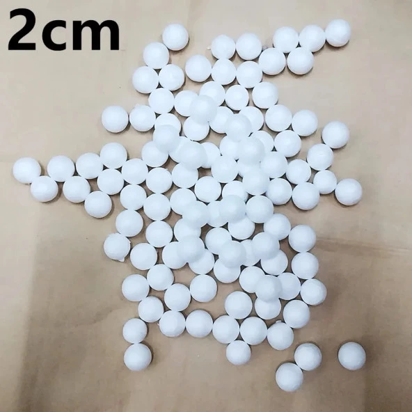 Strafor Top 2 cm 100 Adet Köpük Top 2 cm Çapında - 7