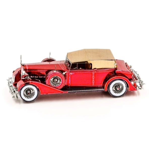 DIY 3D Metal Puzzle 1934 Packard Klasik Araba Hediyelik Maket 14 yaş 112 parça - 2