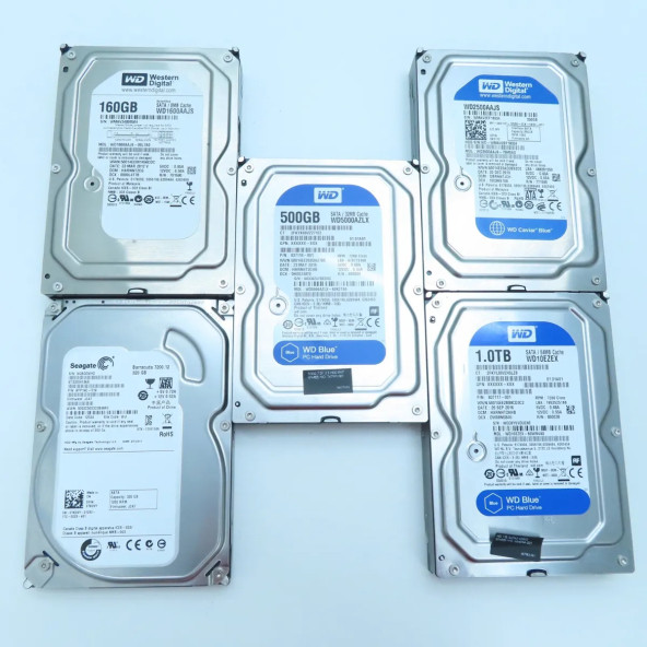 250GB 3.5" KAYIT CİHAZI İÇİN HDD YENİLENMİŞ ÜRÜN