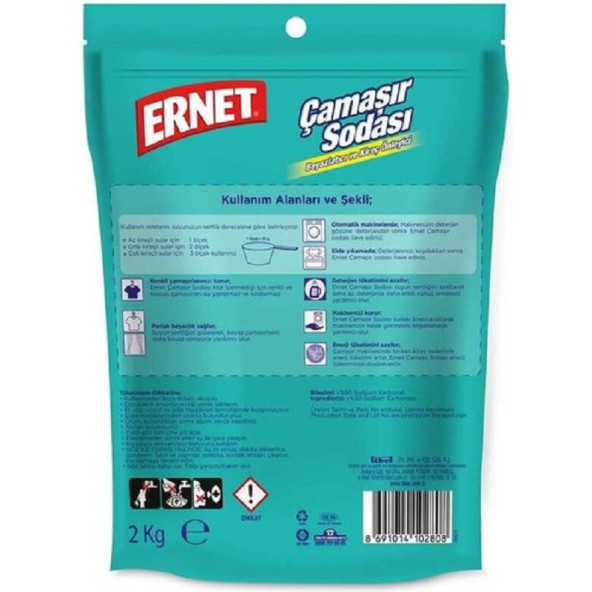 Ernet Çamaşır Sodası 8 Kg - 3