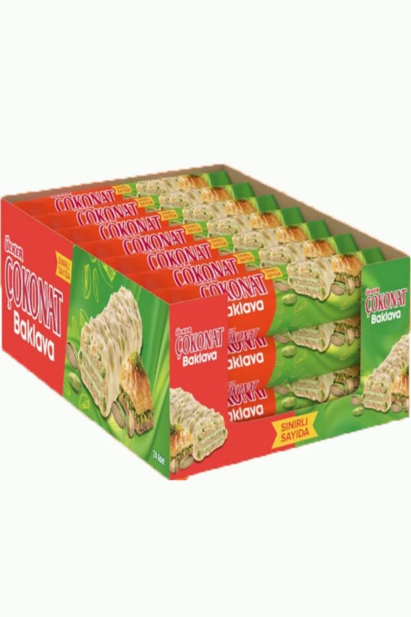 Ülker Çokonat Baklava 30 gr x 24 Adet